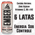 Energético Guaraná & Catuaba - 6 Latas