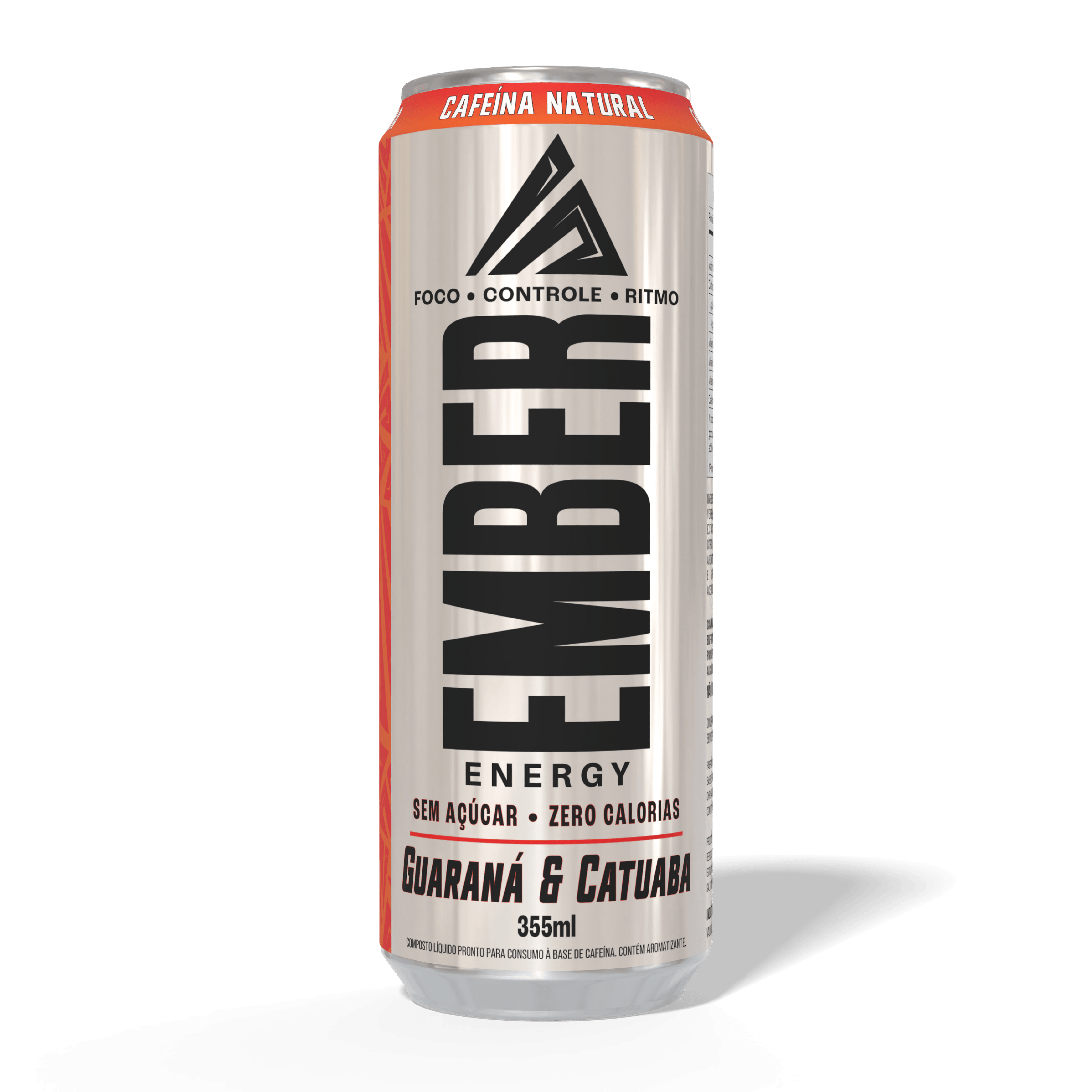 Lata Ember Energy Energético Natural com Guaraná e Catuaba